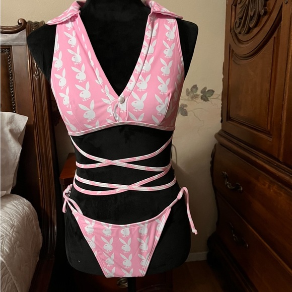 PLAYBOY Other - PLAYBOY SPORTS POLO BIKINI TOP SET